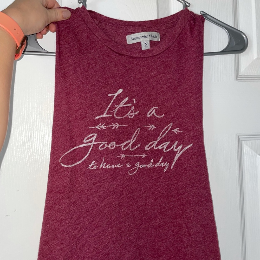 Abercrombie and Fitch Cropped Shirt